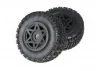 ARAC9422 Arrma DBoots Sidewinder 2 SC 6S Tyre Set Glued (Black) (2Pcs)