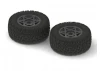 ARAC9422 Arrma DBoots Sidewinder 2 SC 6S Tyre Set Glued (Black) (2Pcs)