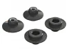 ARAC9698 Flanged Lock Nut 5x8mm (4)