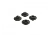 ARAC9698 Flanged Lock Nut 5x8mm (4)