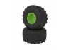 dBoots Chevron MT Tire Set - Glued - Green