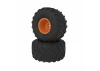 dBoots Chevron MT Tire Set - Glued - Orange