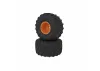 dBoots Chevron MT Tire Set - Glued - Orange
