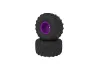 dBoots Chevron MT Tire Set - Glued - Purple