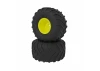 dBoots Chevron MT Tire Set - Glued - Yellow