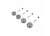 12mm Wheel Hex Set - Plastic (4)
