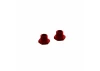Aluminium Wheel Hex 17mm 14.6mm Thick Red (2)