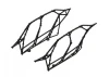 Body Cage Sides - Black