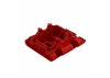 Rear Lower Skid/Gearbox Mount (1) - Red