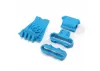 Lower Skid And Bumper Mount Set - Blue