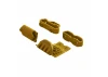Lower Skid And Bumper Mount Set - Orange