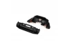 FELONY Painted Splitter And Diffuser Black/Orange