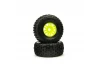 dBoots Fortress Tyre Set Glued Green (Pair) ** CLEARANCE **