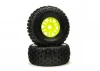 dBoots Fortress Tyre Set Glued Green (Pair)