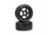 DBoots Hoons 42/100 2.9 Silver Belted Tyres on 5-Spoke 17mm Hex Wheels (2)