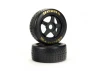 DBoots Hoons 42/100 2.9 Gold Belted Tyres on 5-Spoke 17mm Hex Wheels (2)