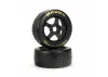 DBoots Hoons 42/100 2.9 Gold Belted Tyres on 5-Spoke 17mm Hex Wheels (2)