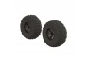 Dboots Fortress SC Tire Set Glued Gun Metal (2)