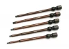 Associated Factory Team 5 Piece 1/4 Power Tool Bit Tips Set