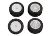 Associated RC28T Wheels And Tyres Mounted (F + R)