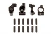 Associated Reflex 14B/14T Rear Hubs/Caster Blocks + Inserts