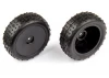 Associated Reflex 14B/14T Wide Mini Pin Tyres - Mounted