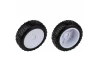 Team Associated Reflex 14 Narrow Mini Pin Tyres - Mounted White