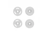 Team Associated RC28R Wheel Set - White