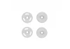 Team Associated RC28R Wheel Set - White