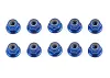 Associated Factory Team Blue M4 Locknuts (10)