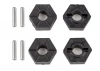 Team Associated Rival MT10 Wheel Hexes 12mm