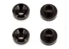 Associated Aluminium Servo Washers Black (4)