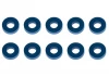 Associated Washers 7.8 X 3.5 X 2.0mm Blue Aluminium (10)