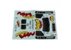 Team Associated Mt12 Monster Van Decal Sheet