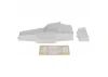 Team Associated RC10 Protech Bodyshell And Wing (Clear)