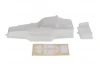 Team Associated RC10 Protech Bodyshell And Wing (Clear)