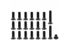 Team Associated RC10CC 8/32 Screw Set Black