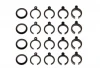 Team Associated ProSC10/Rat/ Reflex Spring Clips/Retainers