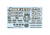 Team Associated DR10 Decal Sheet