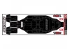Team Associated T6.4 FT Chassis Protective Sheet Printed