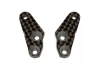 Associated RC8B3 FT Steering Block Arms + 2 Degrees - Graphite (2)