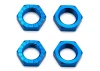 Associated Wheel Nuts - 17mm - Blue