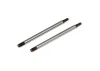 Associated RC8T3 Factory Team Chrome Shock Shafts 33.5mm