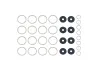 Associated RC8B3.1 Diff Shim Set