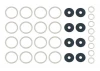 Associated RC8B3.1 Diff Shim Set