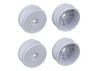 Associated RC8 1:8 Buggy Wheels - 83mm - White (4)