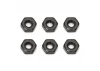 Associated M3 Nuts - Black (6)