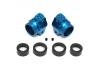 Associated B5 / B5M Factory Team Aluminium Rear Hubs - Blue