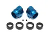 Associated B5 / B5M Factory Team Aluminium Rear Hubs - Blue