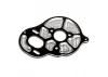 Associated Factory Team Front Motor Plate - Black (3 Gear)